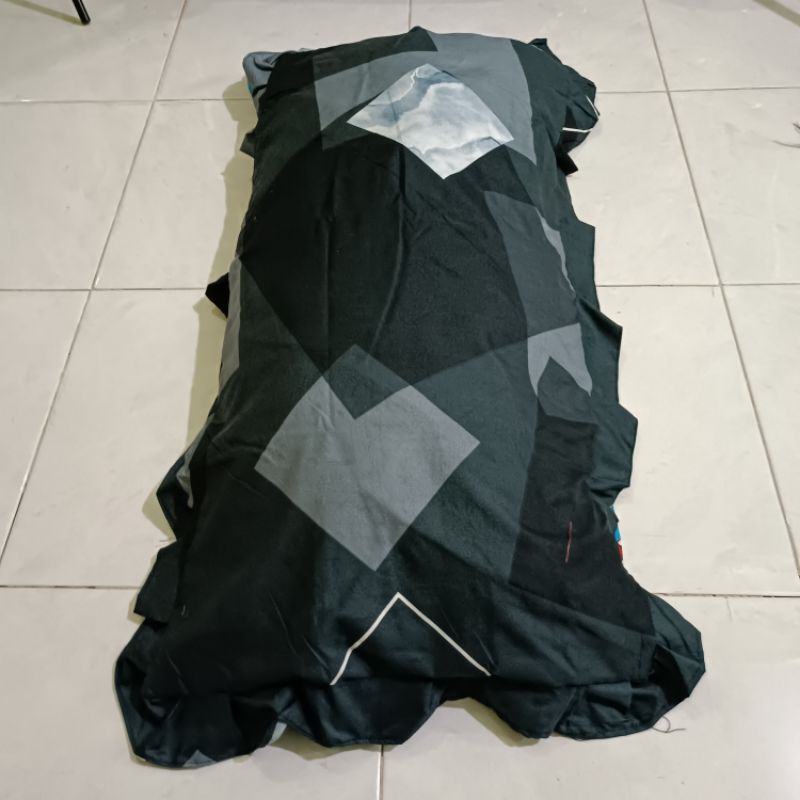 Sarung Bantal Cinta Jumbo Rumbai Panjang 100x50 Katun Murah