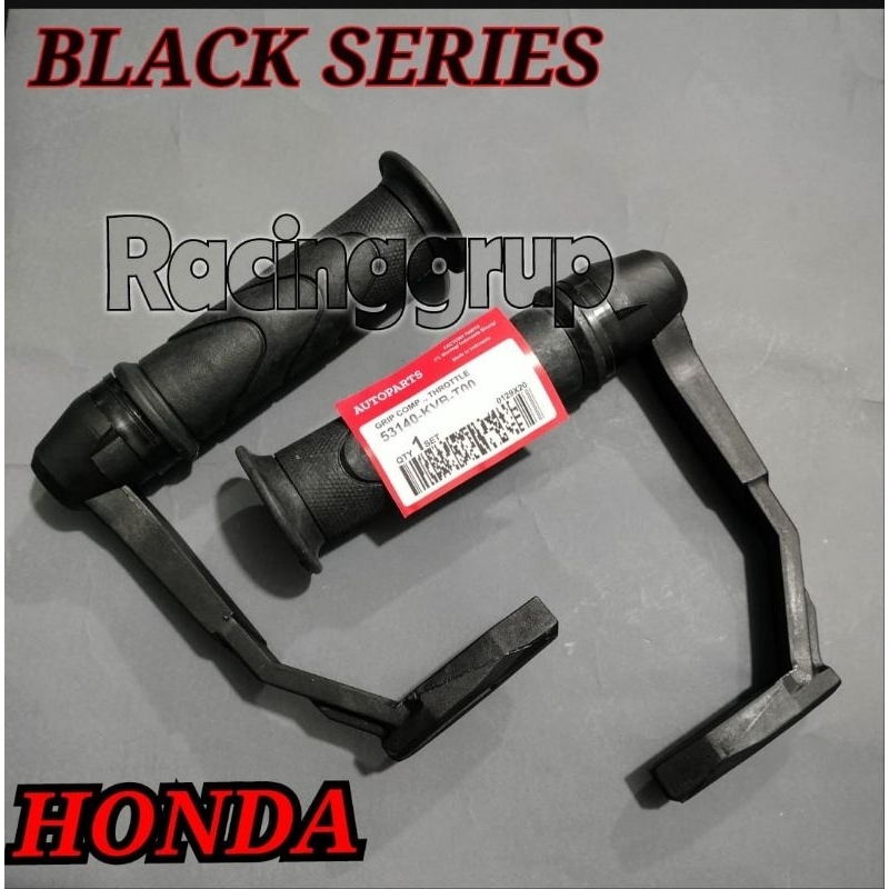 Proguard pelindung tangan plus grip honda sepasang Kana kiri pnp R15 R25 ninjaR ninjaRR Fu Vixion Mio beat dll