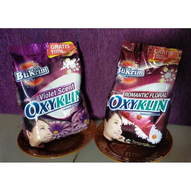 Bukrim deterjen bubuk 800gr (Gratis piring keramik)