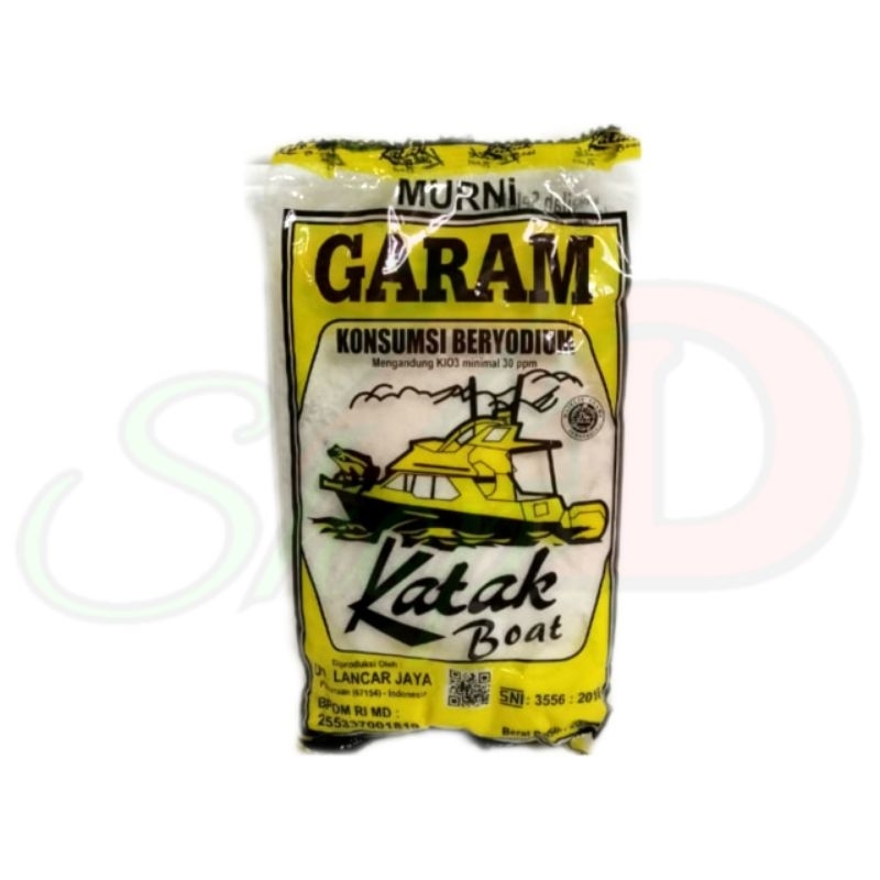 

Katak Boat Murni Beryodium 200gr 1 paket isi 2