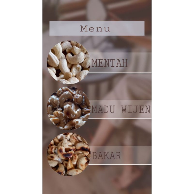 

kacang mede (mete) asli wonogiri