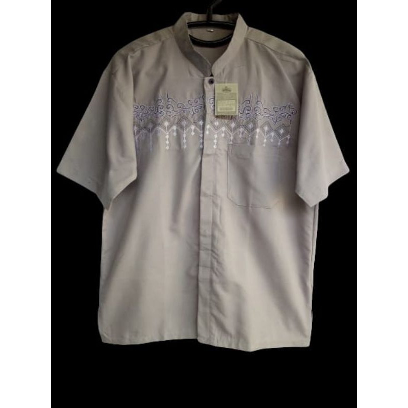 Baju Koko Lengan Pendek Dewasa/Baju muslim Pria
