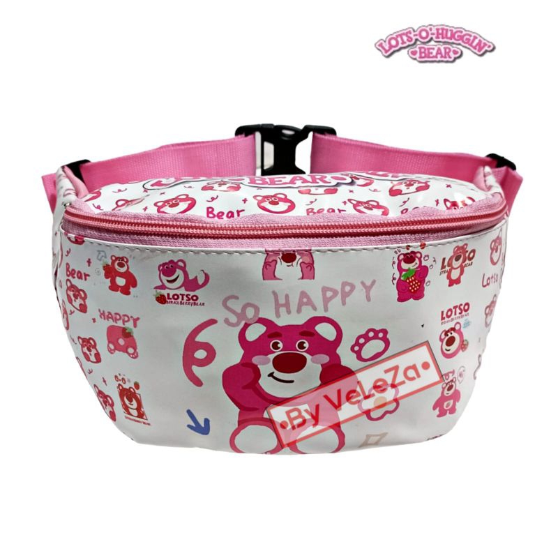 Tas Anak Waistbag anak karakter lotso - tas anak