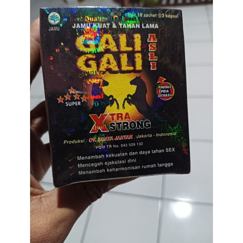 KAPSUL ORIGINAL GALI GALI X STRONG