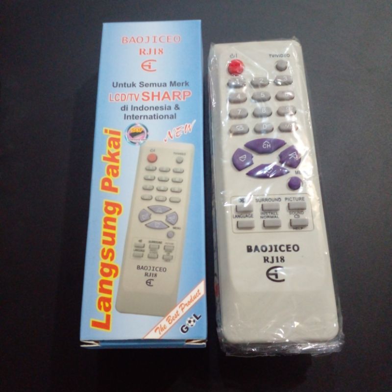 Remote TV Sharp