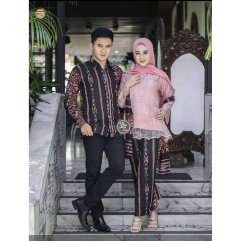 kebaya set rok span couple kemeja
