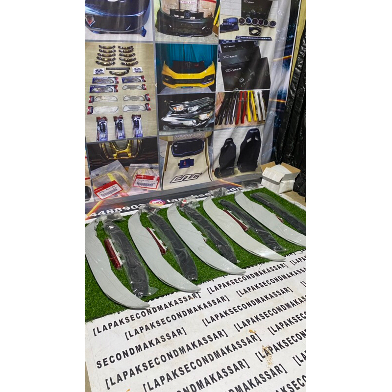 spoiler ductail honda jazz gk 5.