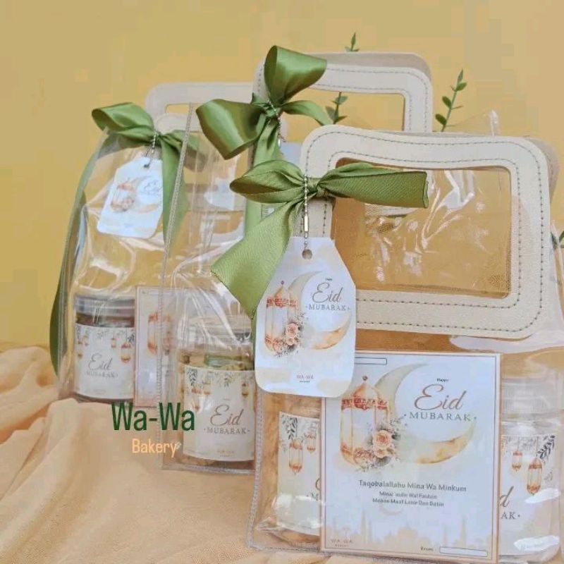 

Hampers Goodie bag transparan/ Parcel lebaran/ EID HAMPERS/ Hampers Lebaran