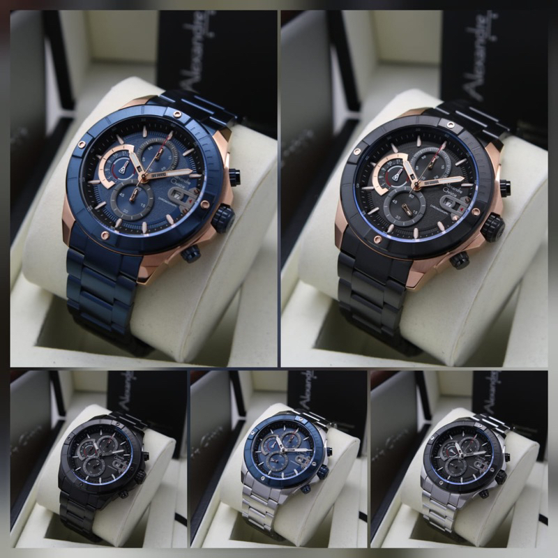 ORIGINAL ALEXANDRE CHRISTIE PRIA AC6631 / AC 6631 GARANSI RESMI 1 TAHUN