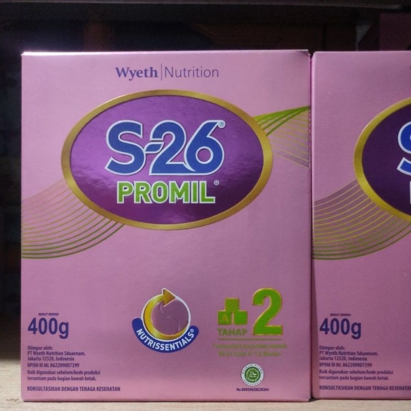 S26 Promil tahap 2 400 gr