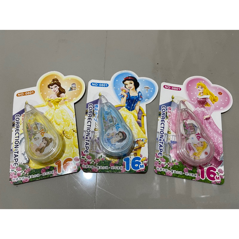 

correction tape princess 16m satuan