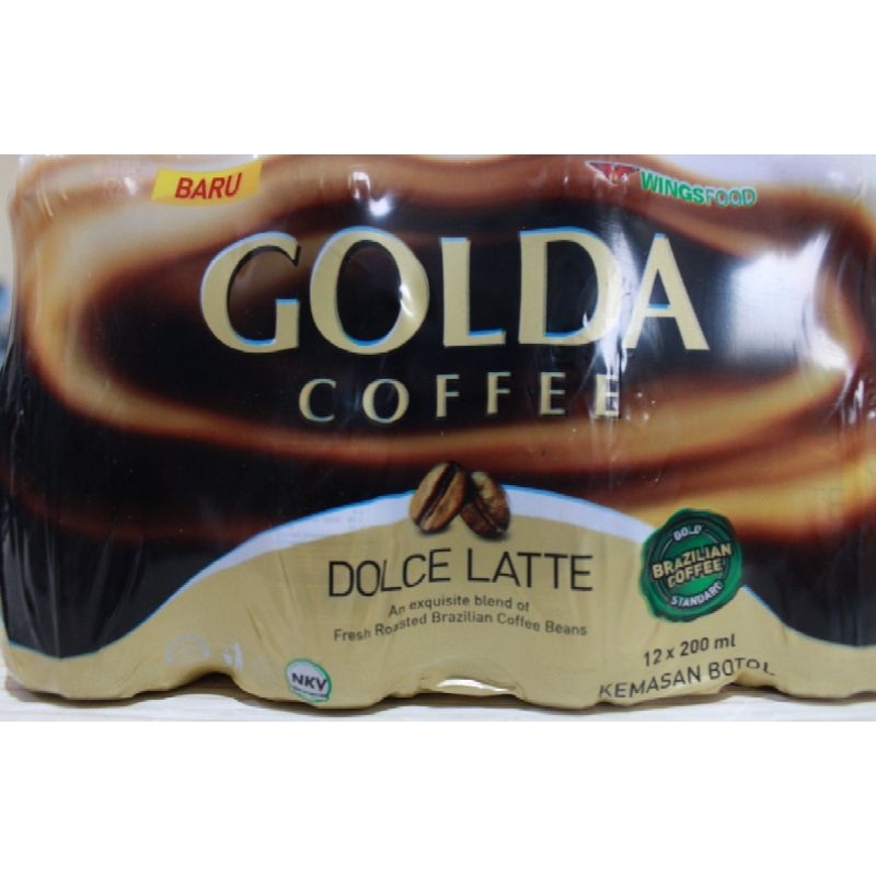 

Golda Coffee Dolce Latte @200ml 1 ctn isi 12 pcs