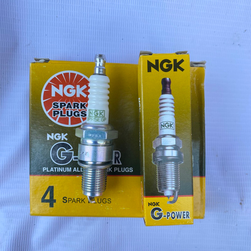BUSI RACING NGK G POWER BPR6EGP PLATINUM NINJA SATRIA 2 TAK NSR RGR RXZ VESPA