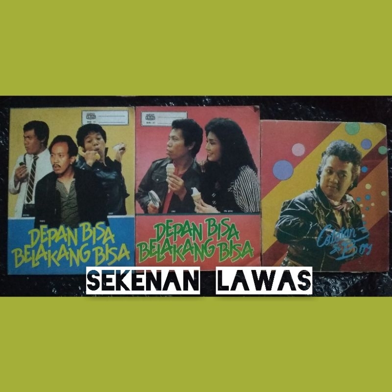 

Buku Tulis Jadul Warkop DKI & Catatan Si Boy /Catatan Si Boy Digunting Bagian Atas