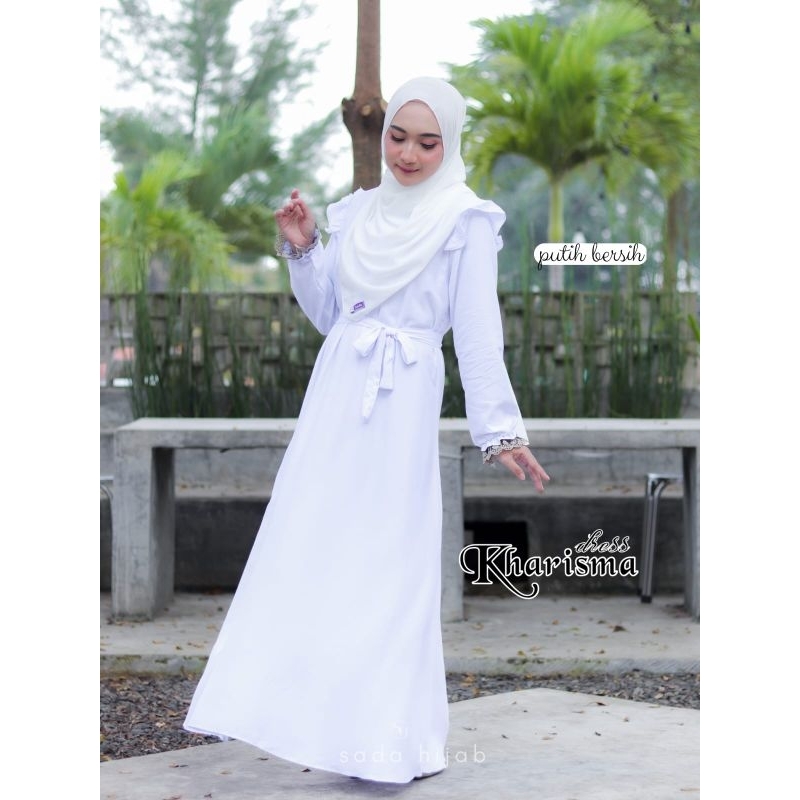 Kharisma dress Rayon twill Uniqlo; Gamis Umroh