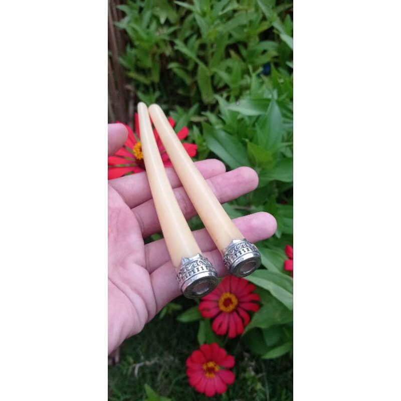 Once pipa rokok tulsap variasi alpaka/sedotan once /15 cm/lubang multi