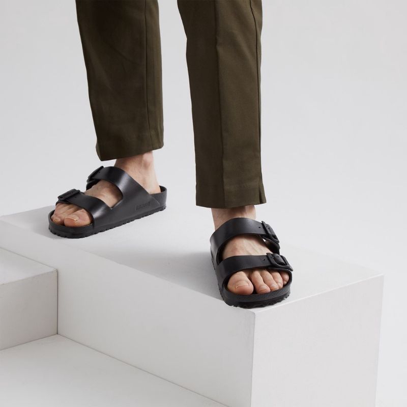 Sandal Pria Slop Tali Gesper Sendal Pria Ringan Anti Slip
