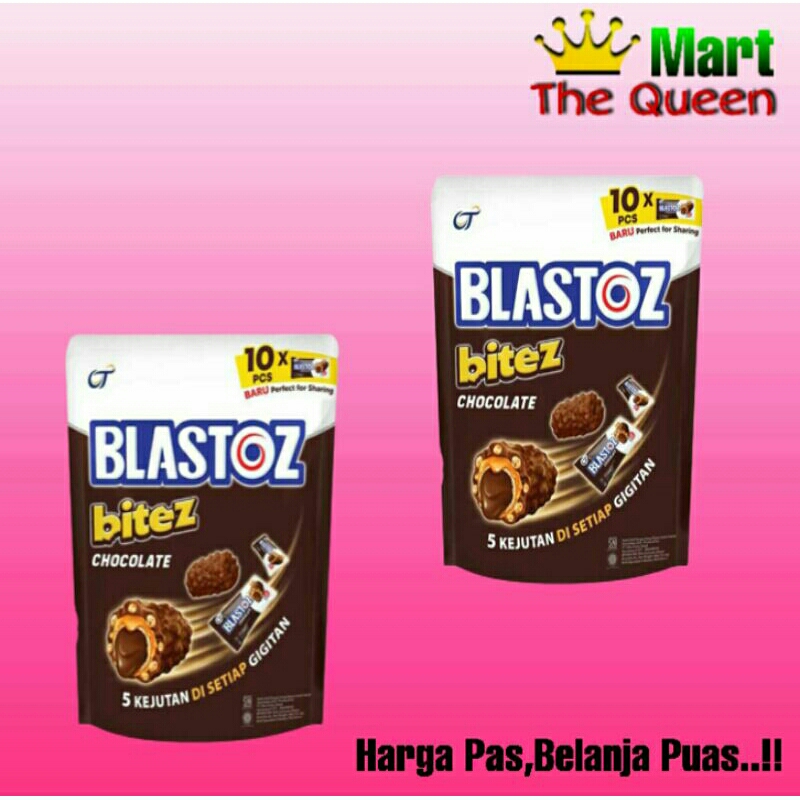 

BLASTOZ bites chocolate 80gr