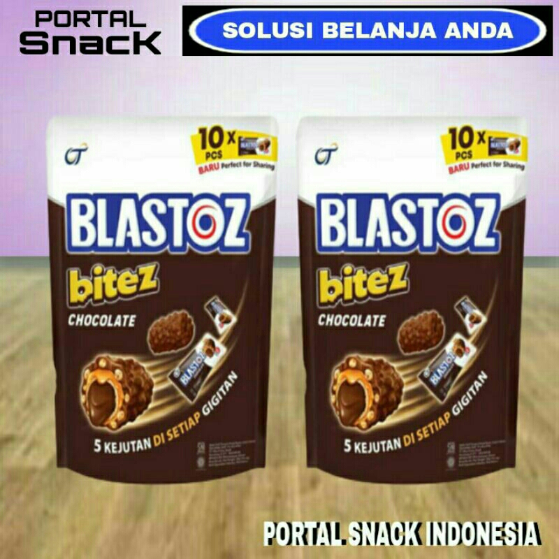 

BLASTOZ bites chocolate 80gr