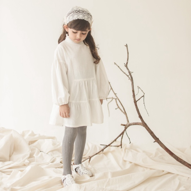 Bell &amp; Bo - Maha Ruffle Dress / Dress Anak Perempuan Raya Collection