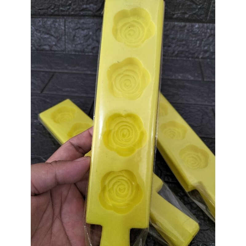 cetakan kue tok nastar bunga mawar