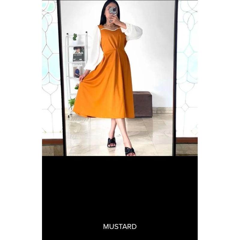 epic dress Korean style/MIDDI dress Korea/pakaian Korea/baju korea/atasan wanita/ dress korea/ korean dress//DRESS KOREA STYLE/ KOREAN DRESS/ DRESS WANITA KEKINIAN KOREA DRESS/BAJU KOREA/ PAKAIAN WANITA KOREA/ DRESS KOREA STYLE KEKINIAN/PAKAIAN WANITA KOR