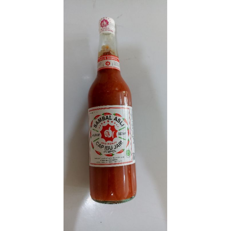 

Sambal asli Cap ibu jari jempol 600ml