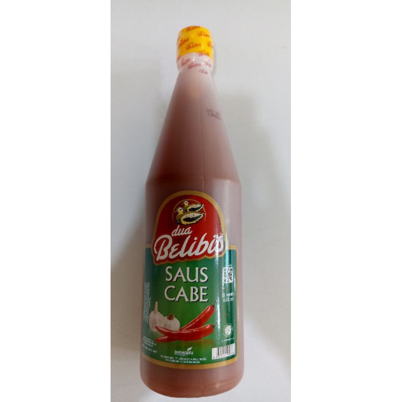 

Dua Belibis Saus cabe 650gr