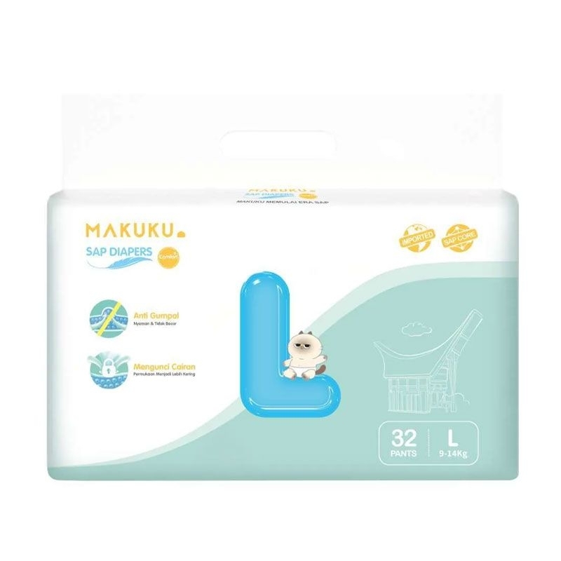 Makuku Air Diapers L32