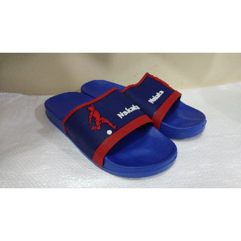 Sandal Anak Tanggung &amp; Pria Dewasa Nakata Slip On Karet Ringan