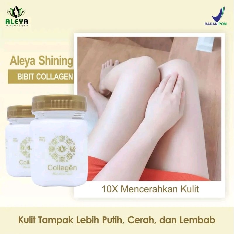 Bibit collagen aleya hb pemutih lotion pemutih herbal alami BPOM