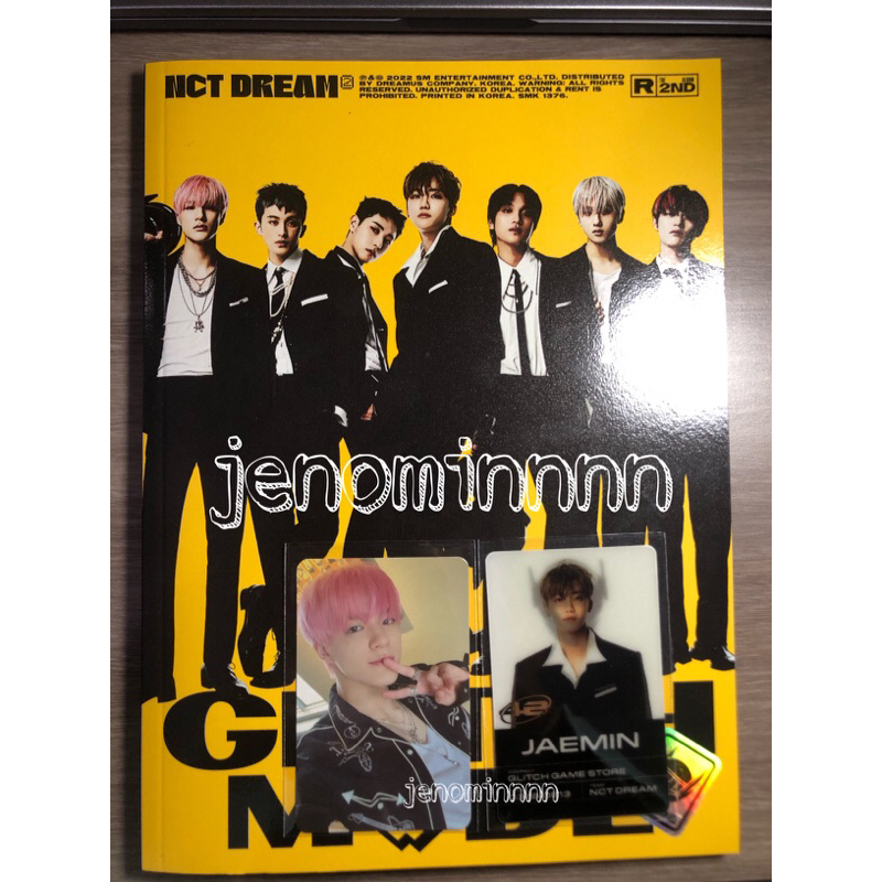 [UNSEALED] NCT DREAM ALBUM GLITCH MODE SCRATCH VER PC JENO LENTI JAEMIN