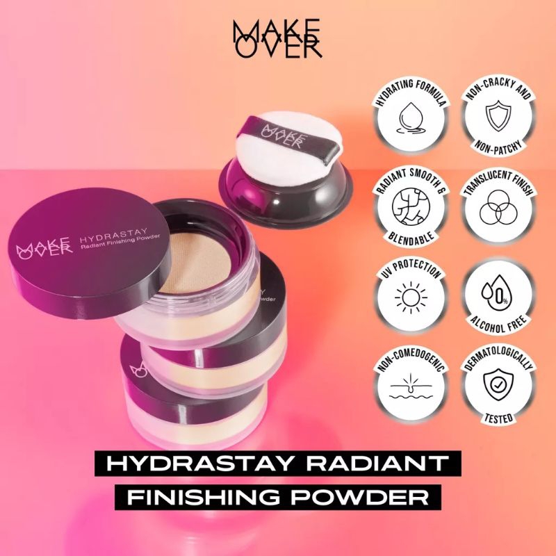 MAKE OVER Hydrastay Radiant Finishing Powder