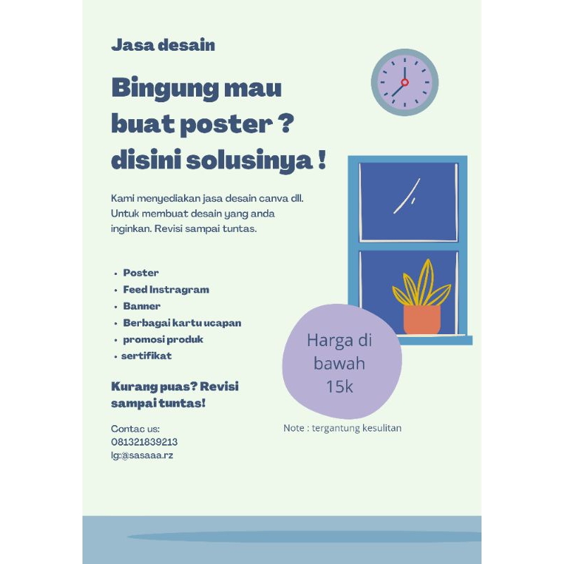 jasa desain poster