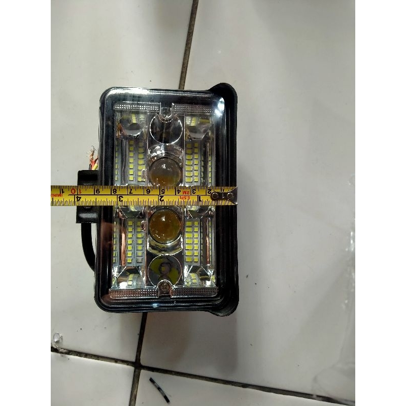 Foglamp 4inch kotak persegi 12V - 24V universal