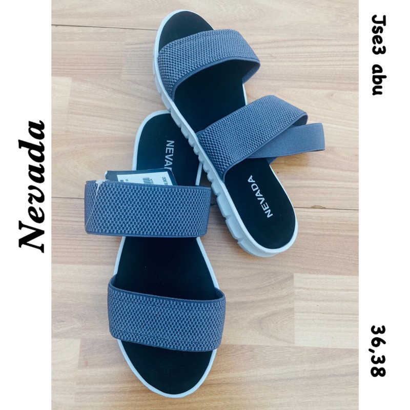 sandal selop warna abu