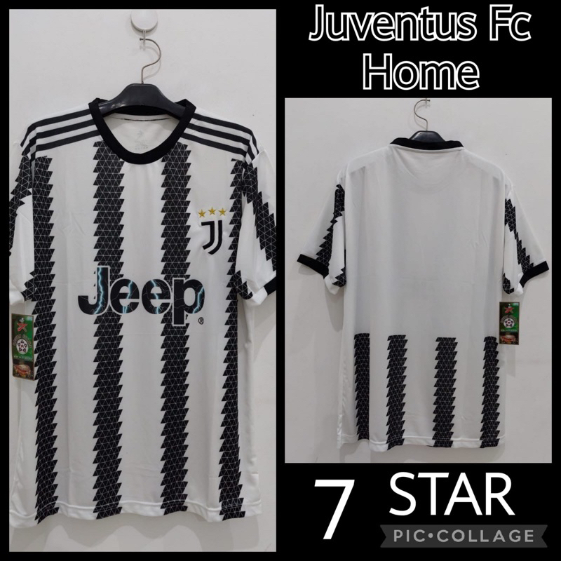 jersey bola juventus home printing