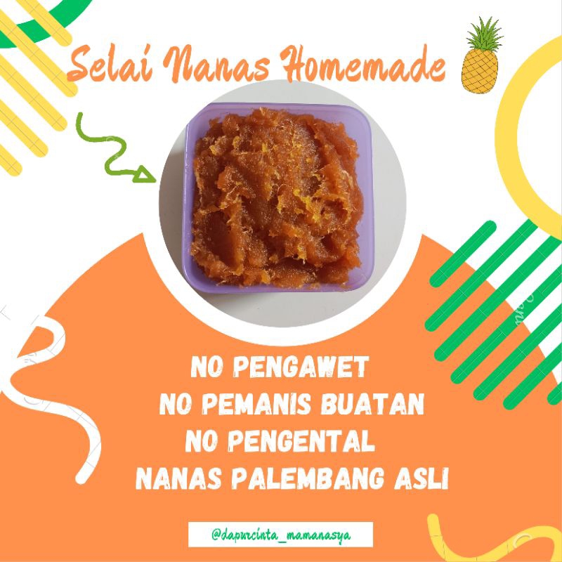 

Selai Nanas Homemade fresh made by Order