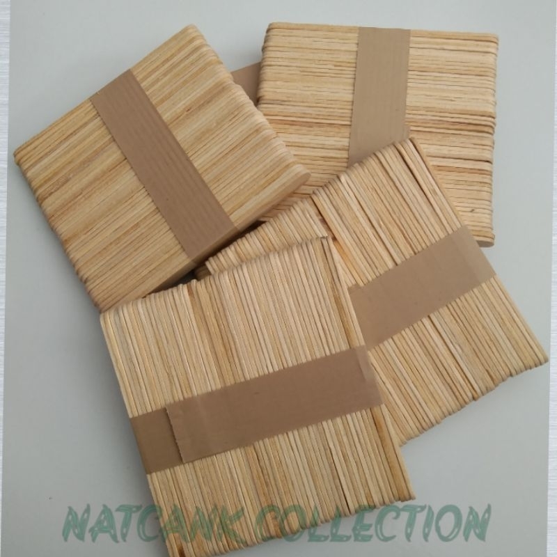 Stik Es krim kualitas kayu tebal dan halus