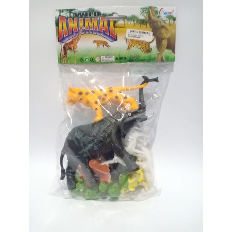 wild animal/mainan hewan liar