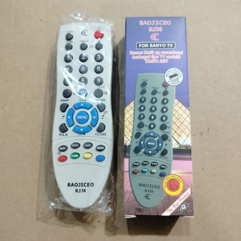Remote TV Sanyo