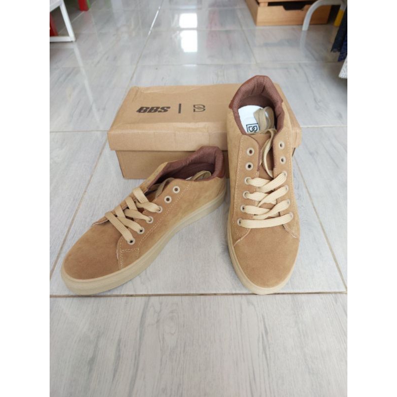 Berrybenka Sepatu Sneakers Pria Solbrow Low Ankle Sneaker Brown