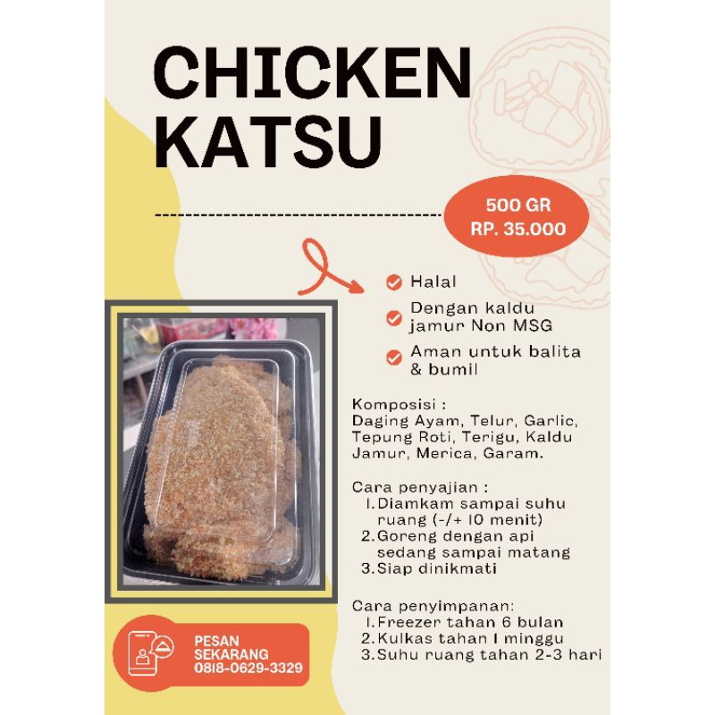 

PREMIUM CHICKEN KATSU