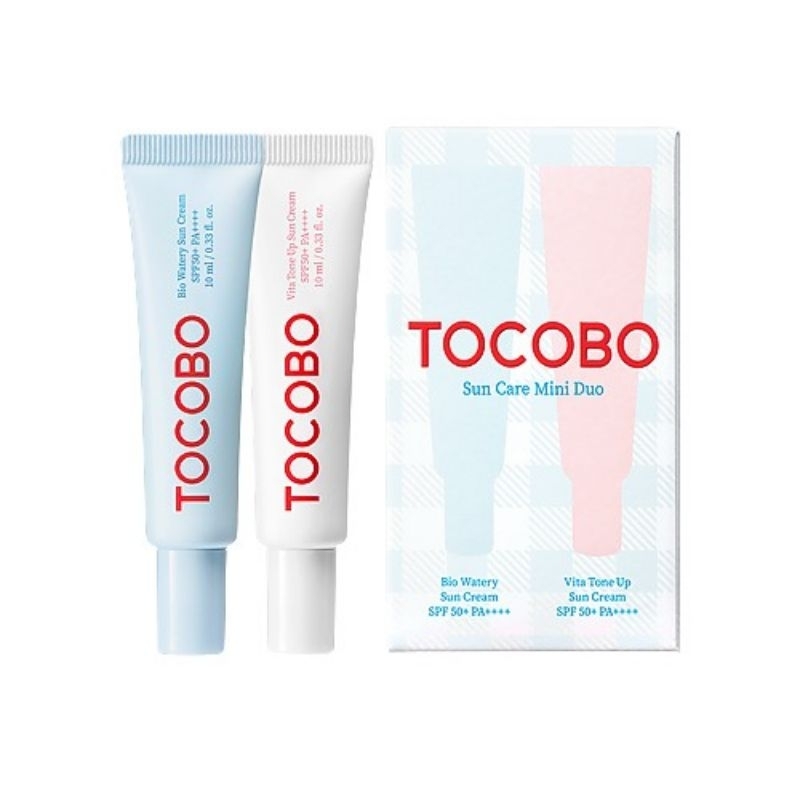 TOCOBO Sun Care Mini Duo | Tocobo Bio Watery Sun Cream | Tocobo Vita Tone Up Sun Cream