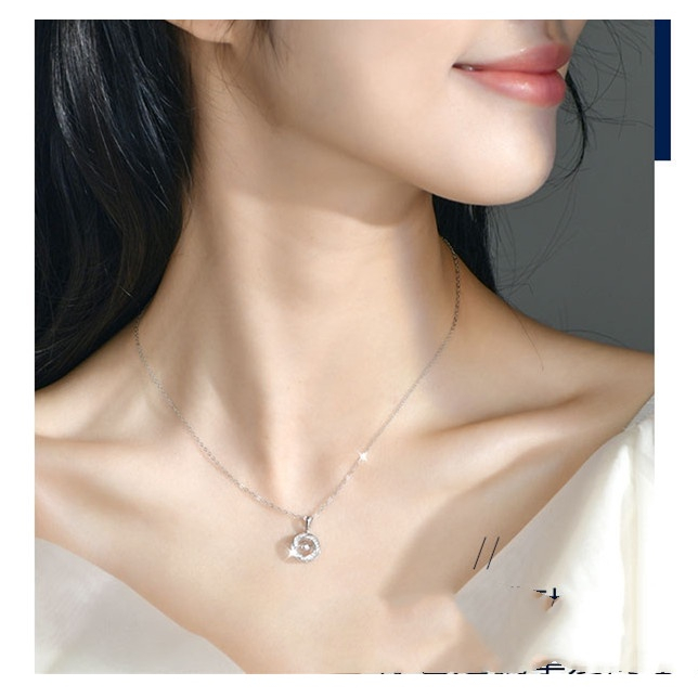 Kalung Titanium wanita-Heartbeat Chinese style Suasana dan sederhana Fashion necklace Arctic Deer