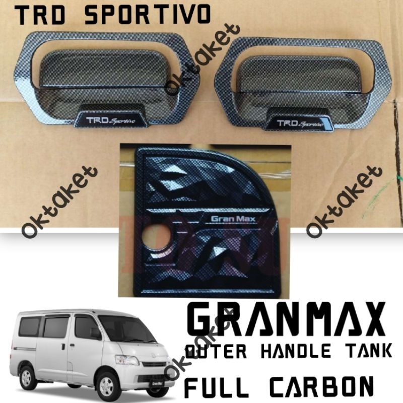 paket outer handle tank cover Grand max Granmax Full Carbon Gr Sport &amp; Trd Sportivo