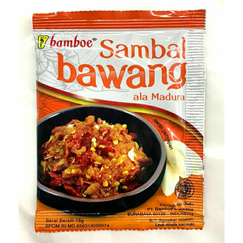 

Bamboe Sambal Bawang Ala Madura 15gr