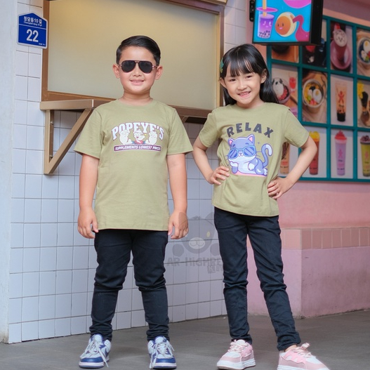 AR-Highres_Kids Baju Kaos Distro Anak Laki laki dan perempuan Umur 2-9 Tahun Bahan Cotton 30s