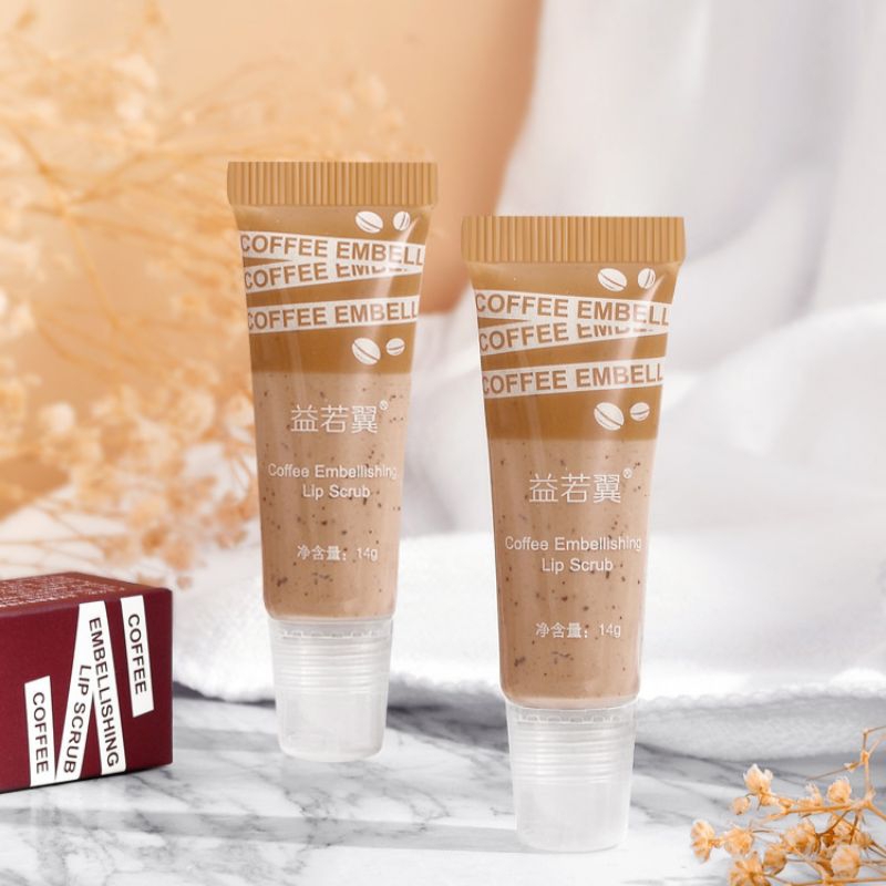 Coffee Embellishing Lip Scrub Untuk Kesehatan Bibir Original