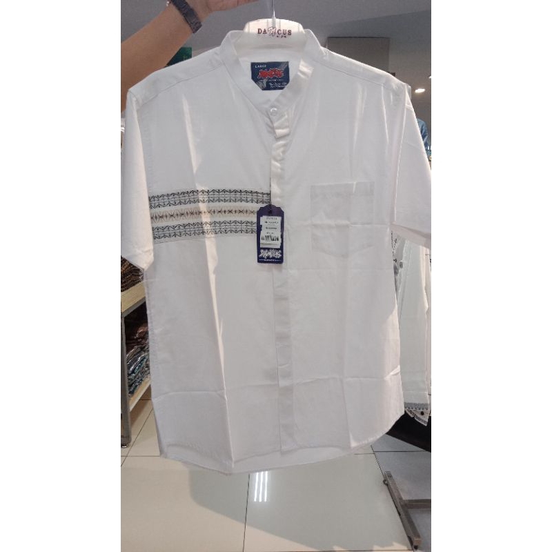 Dancus :- kemeja pria koko lengan pendek keren dari ramayana ciplaz depok